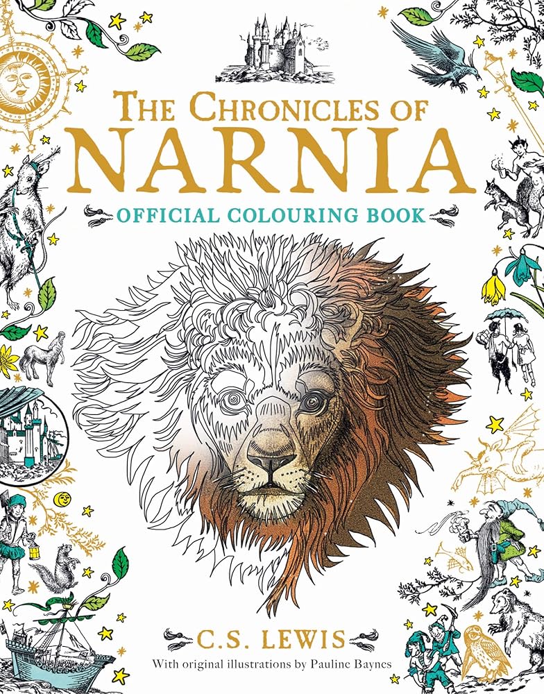 The Chronicles of Narnia Colouring Book cover image
