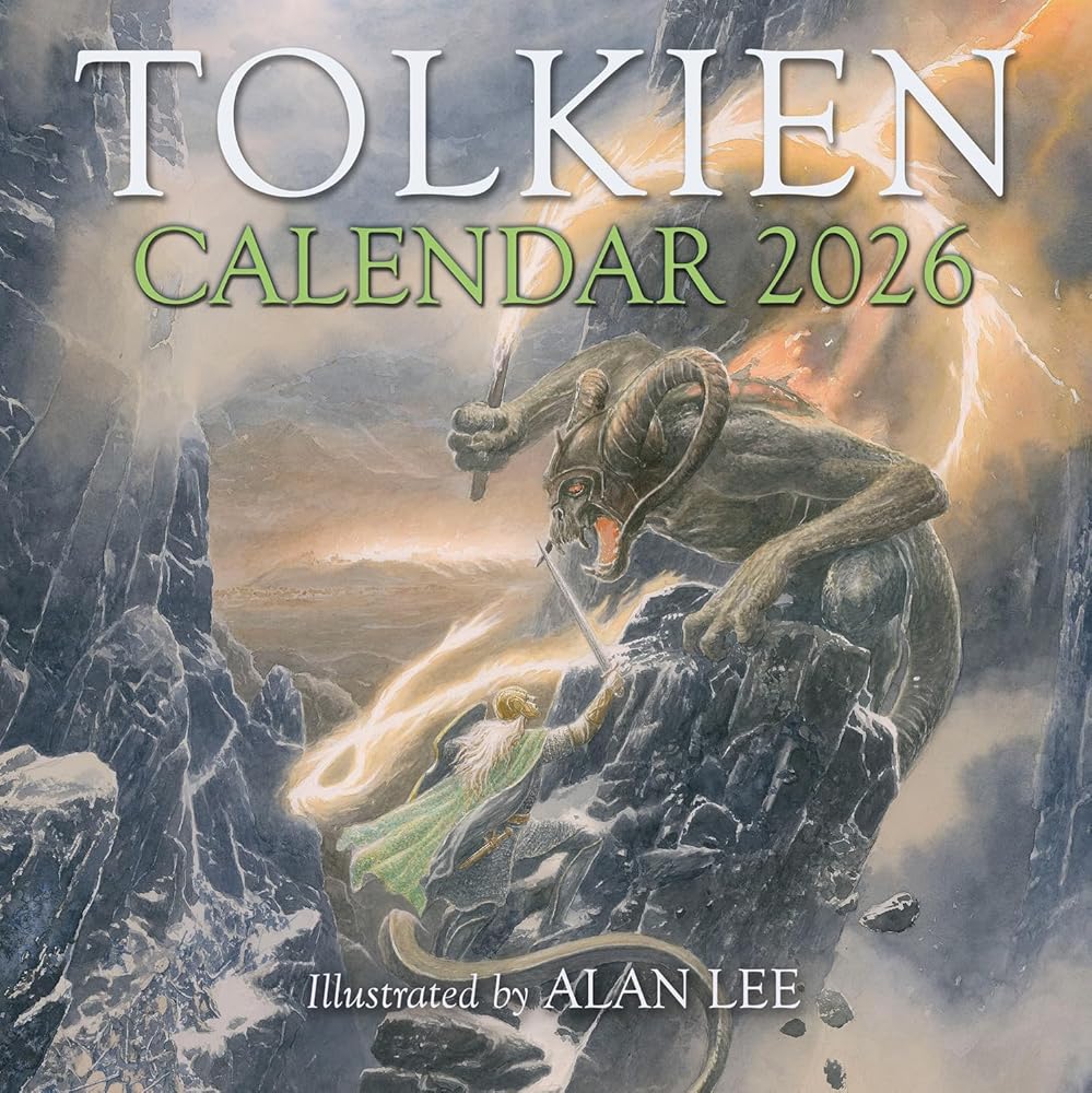 Tolkien Calendar 2026: The Great Tales of Middle-earth cover image