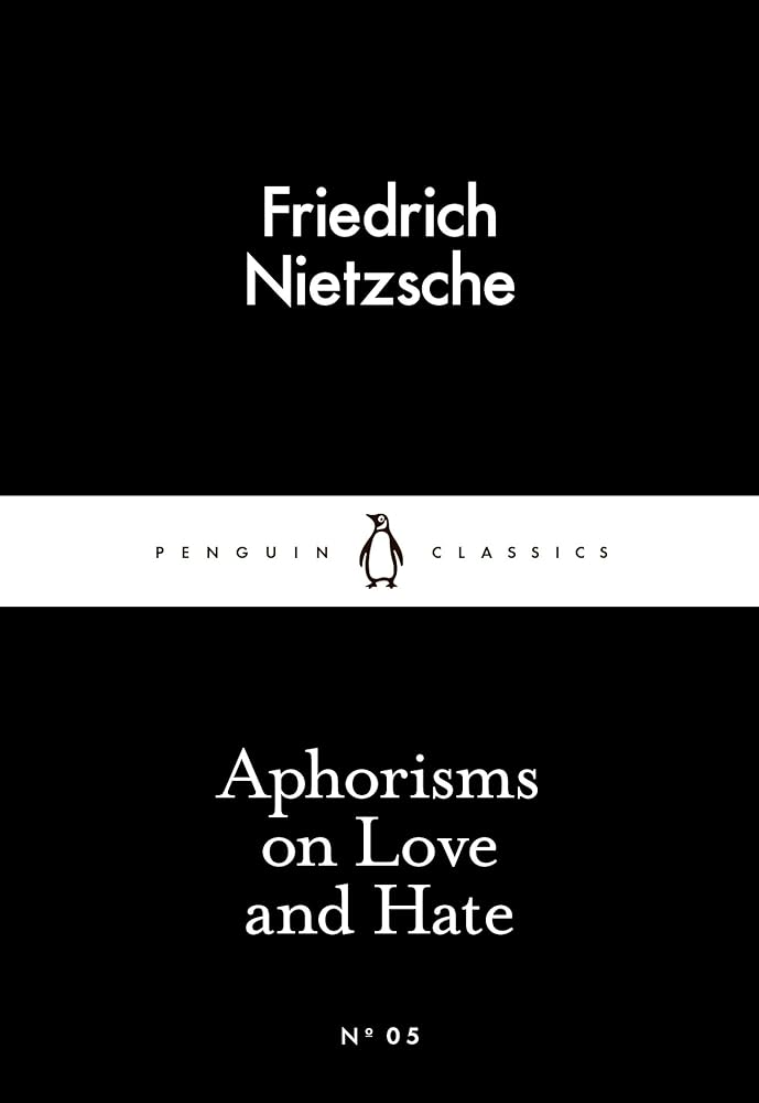 Little Black Classics Aphorisms On Love and Hate cover image