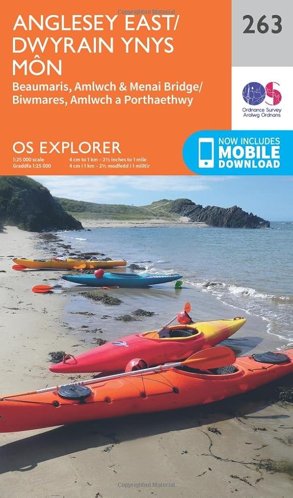 Anglesey East (OS Explorer Map) cover image