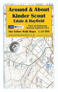 Around and About Map: Kinder Scout, Edale and Hayfield cover image