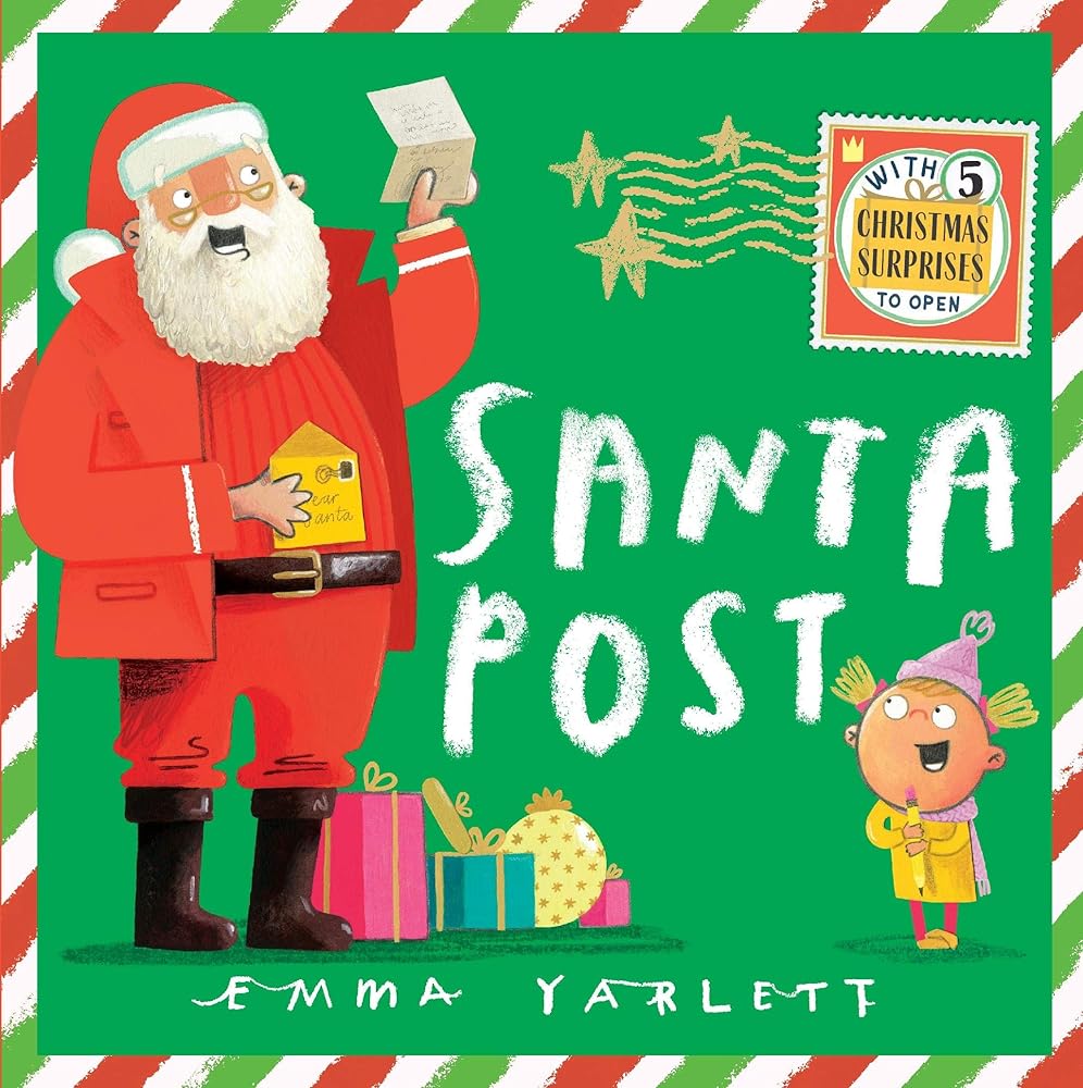 Santa Post: The perfect Christmas gift with fun lift-the-flap letters, for fans of The Jolly Christmas Postman cover image
