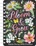 Katie Daisy 2026 Weekly Planner Calendar: Bloom & Grow cover image