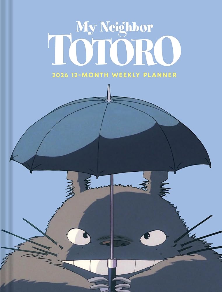 Studio Ghibli My Neighbor Totoro 2026 12-Month Weekly Planner cover image