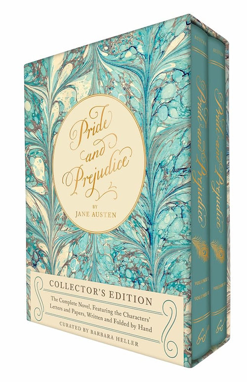 Pride and Prejudice (Collector’s edition): The Complete Novel, Featuring the Characters’ Letters and Papers, Written and Folded by Hand (Handwritten Classics) cover image