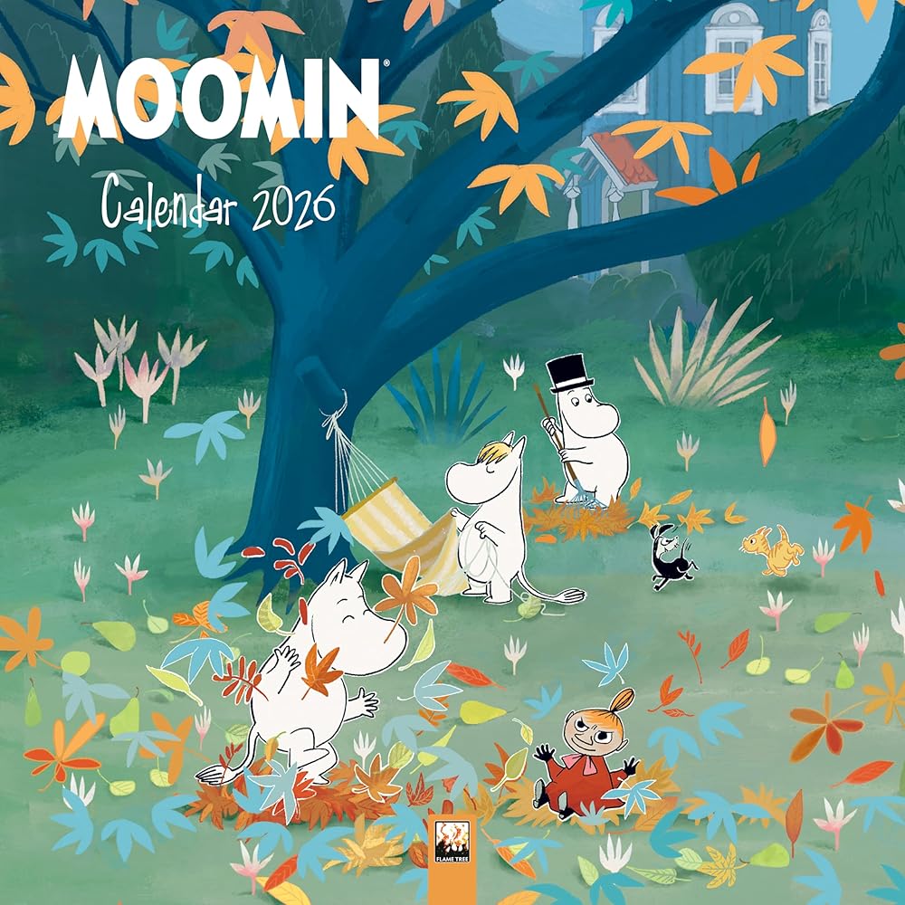 Moomin Wall Calendar 2026 (Art Calendar) cover image