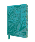 Angela Harding: Long Eared Owl 2026 Artisan Art Vegan Leather Diary Planner - Page to View with Notes cover image