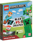 LEGO® Minecraft®: Alex vs. Creeper (with Alex minifigure, Creeper minibuild, LEGO pieces, 2 books and fold-out play scene) cover image