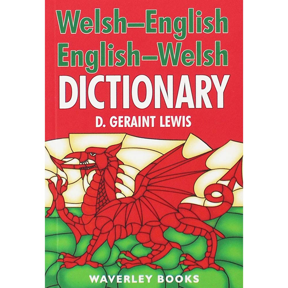 Welsh-English Dictionary, English-Welsh Dictionary cover image