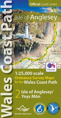 Isle of Anglesey Coast Path Map - 1:25,000 sclae OS mapping for the entire Isle of Anglesey Coast Path cover image