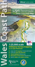 Llyn Peninsula Coast Path Map - 1:25,000 scale OS mapping for the Llyn Peninsula section of the Wales Coast Path cover image