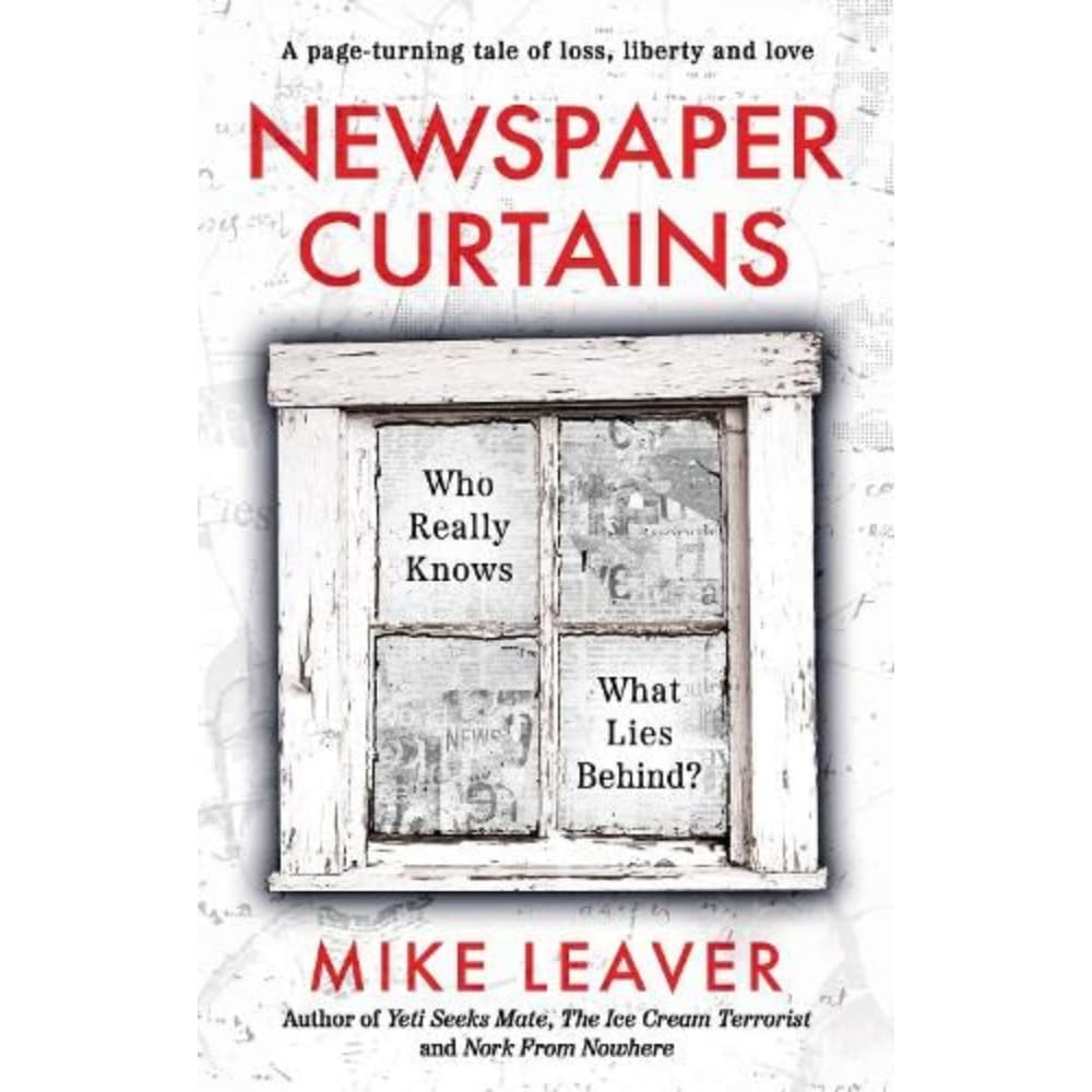 Newspaper Curtains: Who Really Knows What Lies Behind? cover image